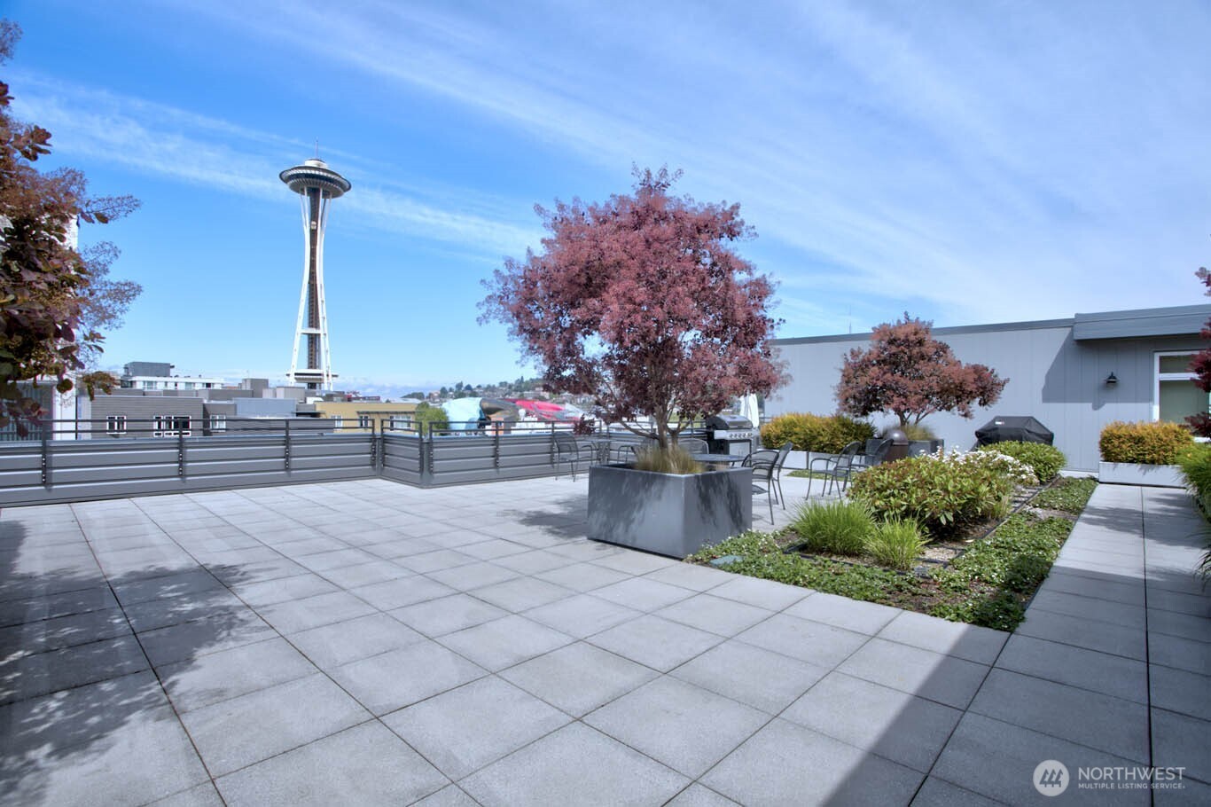 699 John Street, Unit 513 Seattle, WA 98109 - Photo 22 of 33 a view of a terrace with chairs