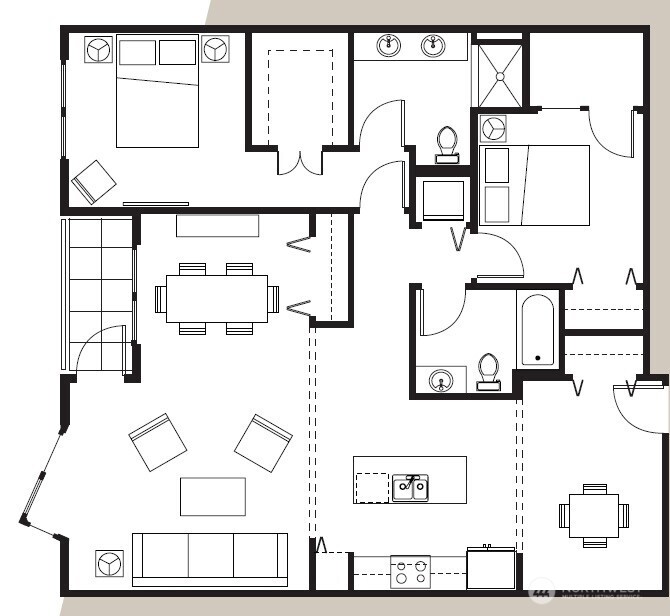 699 John Street, Unit 513 Seattle, WA 98109 - Photo 33 of 33 a picture of a book shelf