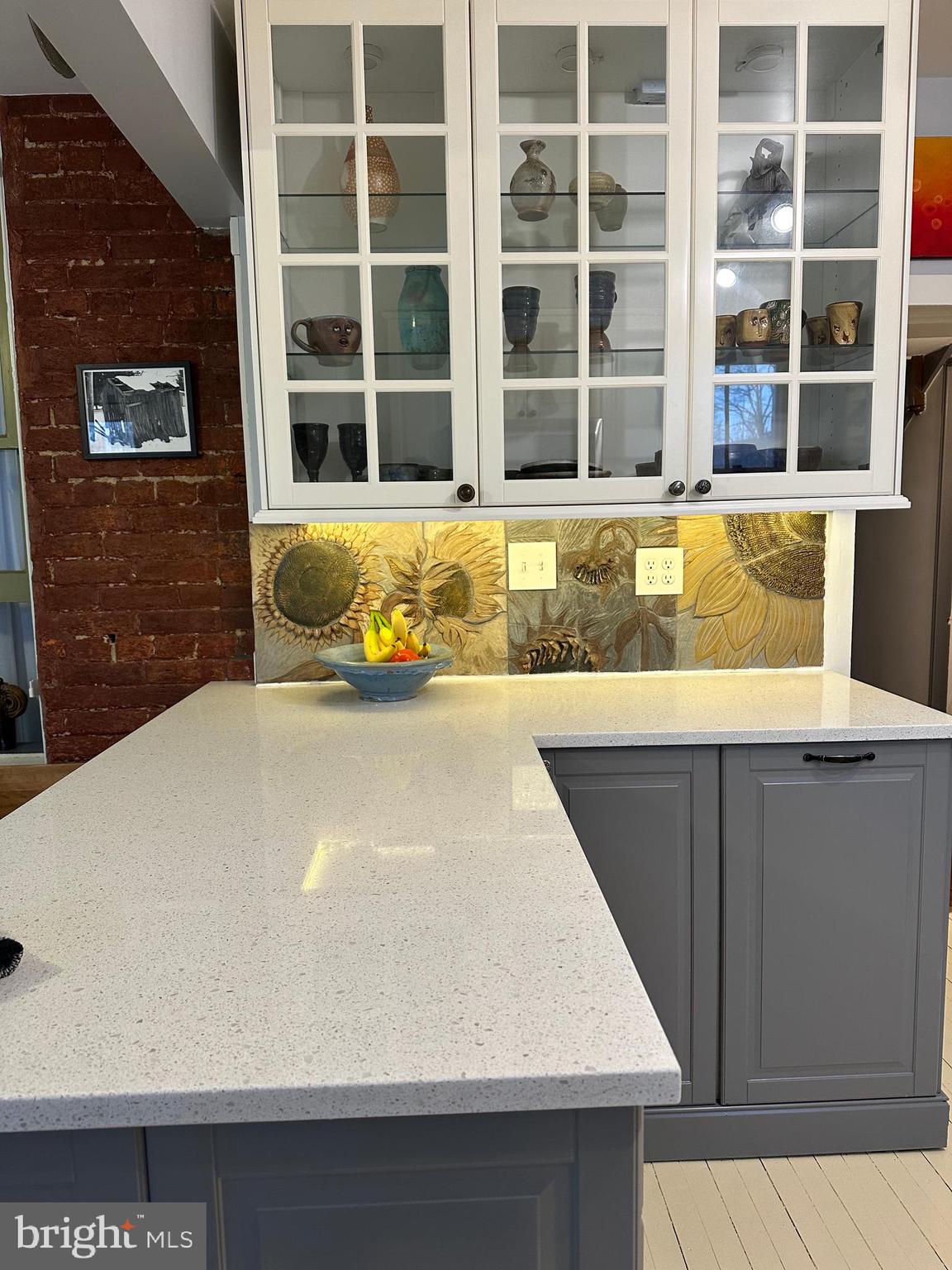 73 West Main Street New Market, MD 21774 - Photo 15 of 44 a view of a kitchen with an outdoor space