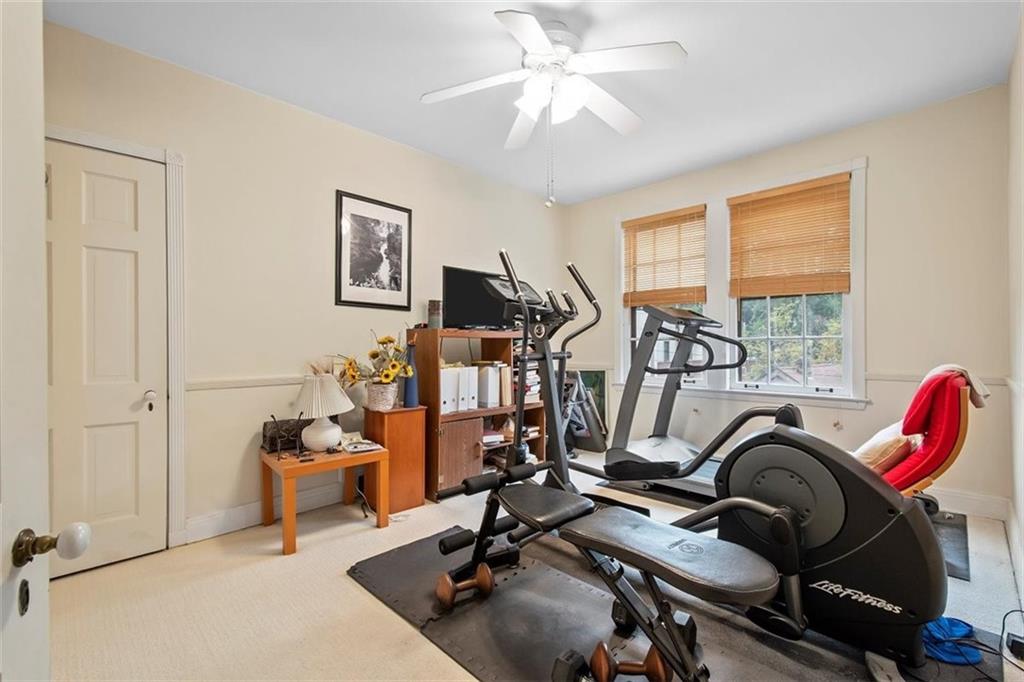 5624 Marlborough Road Pittsburgh, PA 15217 - Photo 14 of 25 a view of a room with gym equipment