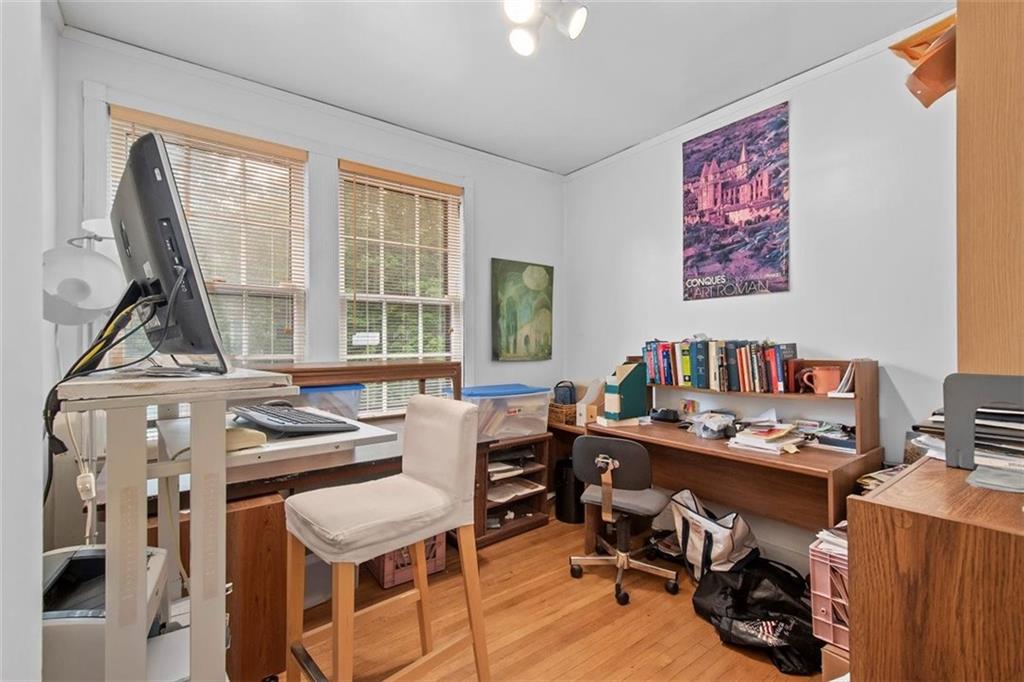 5624 Marlborough Road Pittsburgh, PA 15217 - Photo 15 of 25 a view of a workspace with furniture and a window