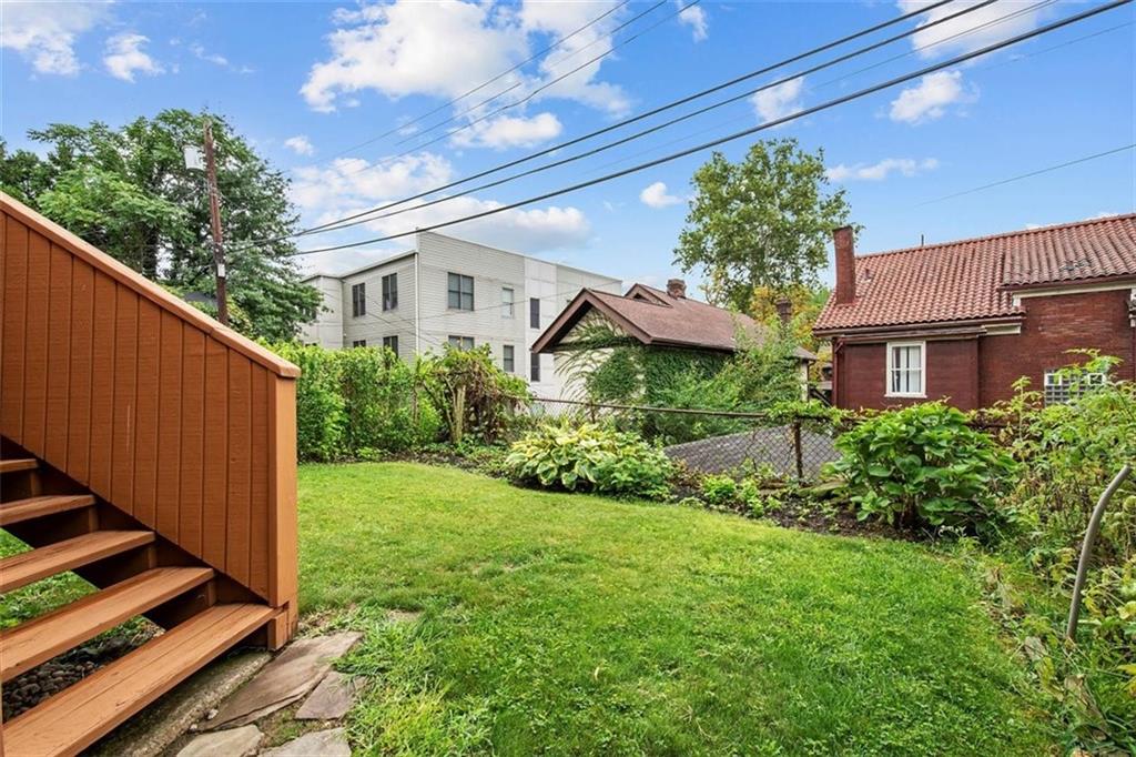 5624 Marlborough Road Pittsburgh, PA 15217 - Photo 23 of 25 a view of a back yard of the house