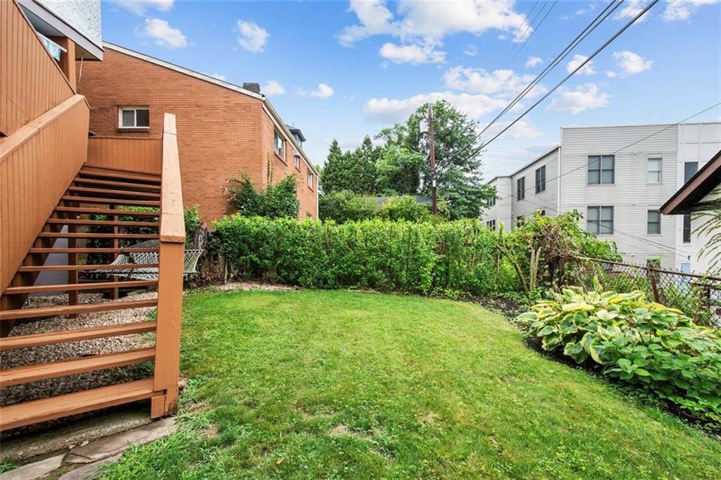5624 Marlborough Road Pittsburgh, PA 15217 - Photo 24 of 25 a view of a back yard of the house