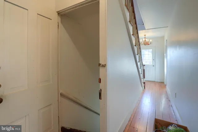 a view of front door