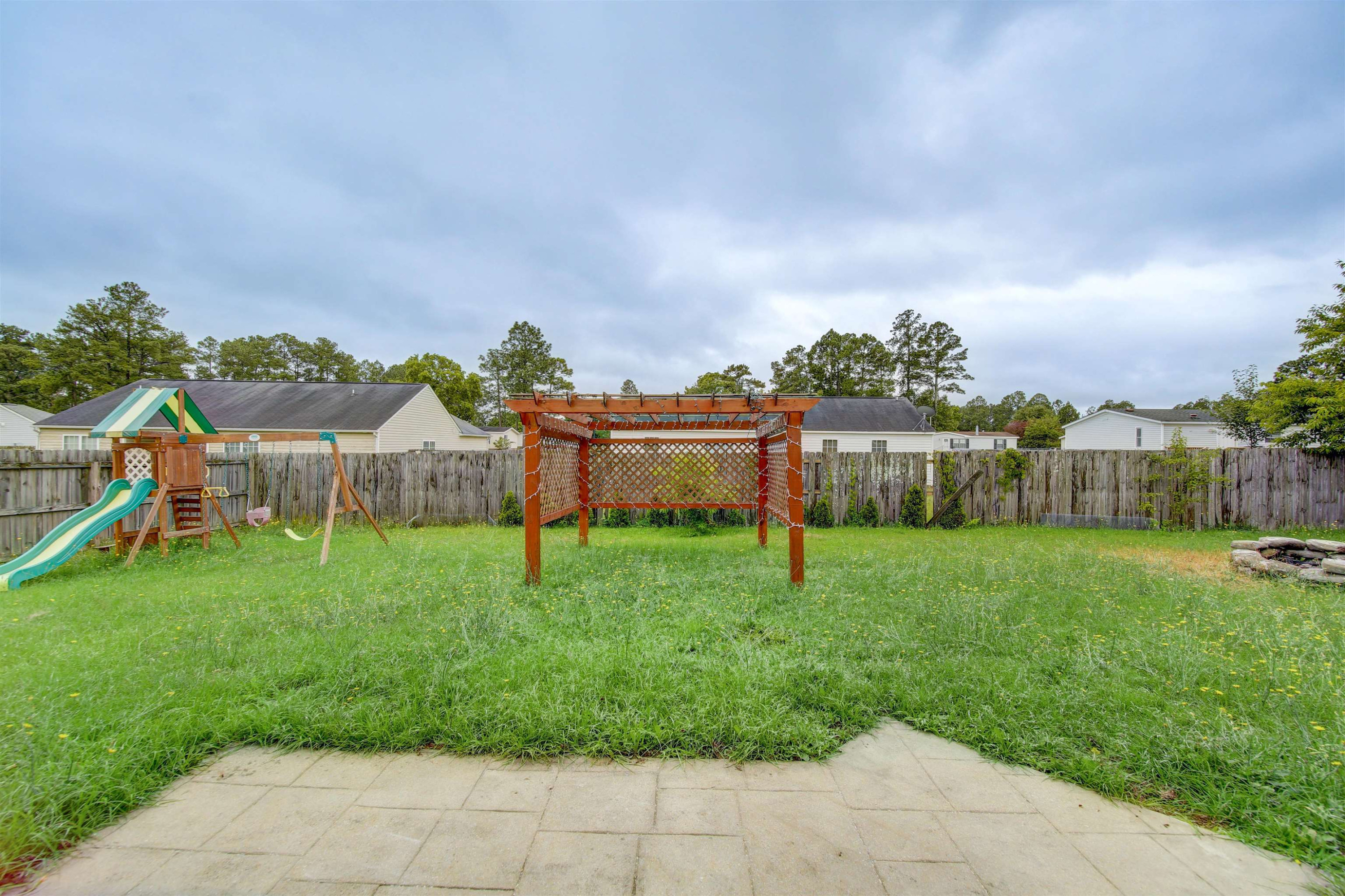 6391 Overhills Road Spring Lake, NC 28390 - Photo 12 of 15 a view of a backyard