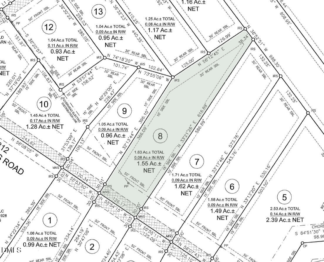 2321 Peachtree Hills Road Spring Hope, NC 27882 - Photo 39 of 54 Plat map lot