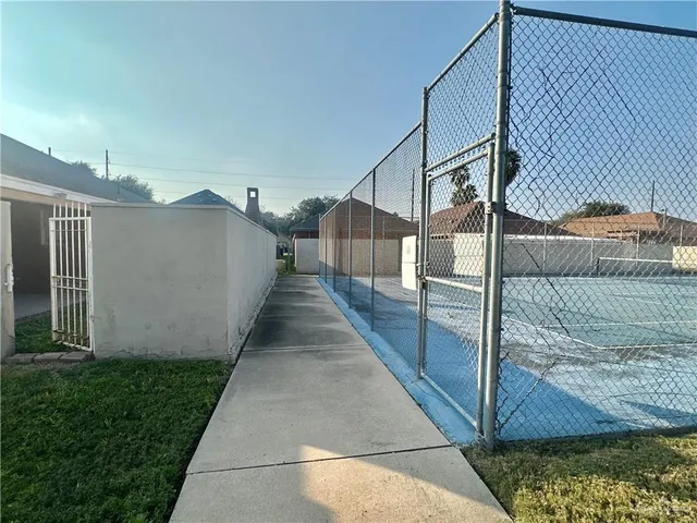 a view of front door