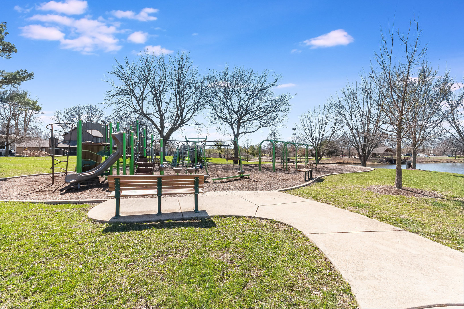2245 Lakeside Drive Aurora, IL 60504 - Photo 23 of 32 a view of outdoor space with seating