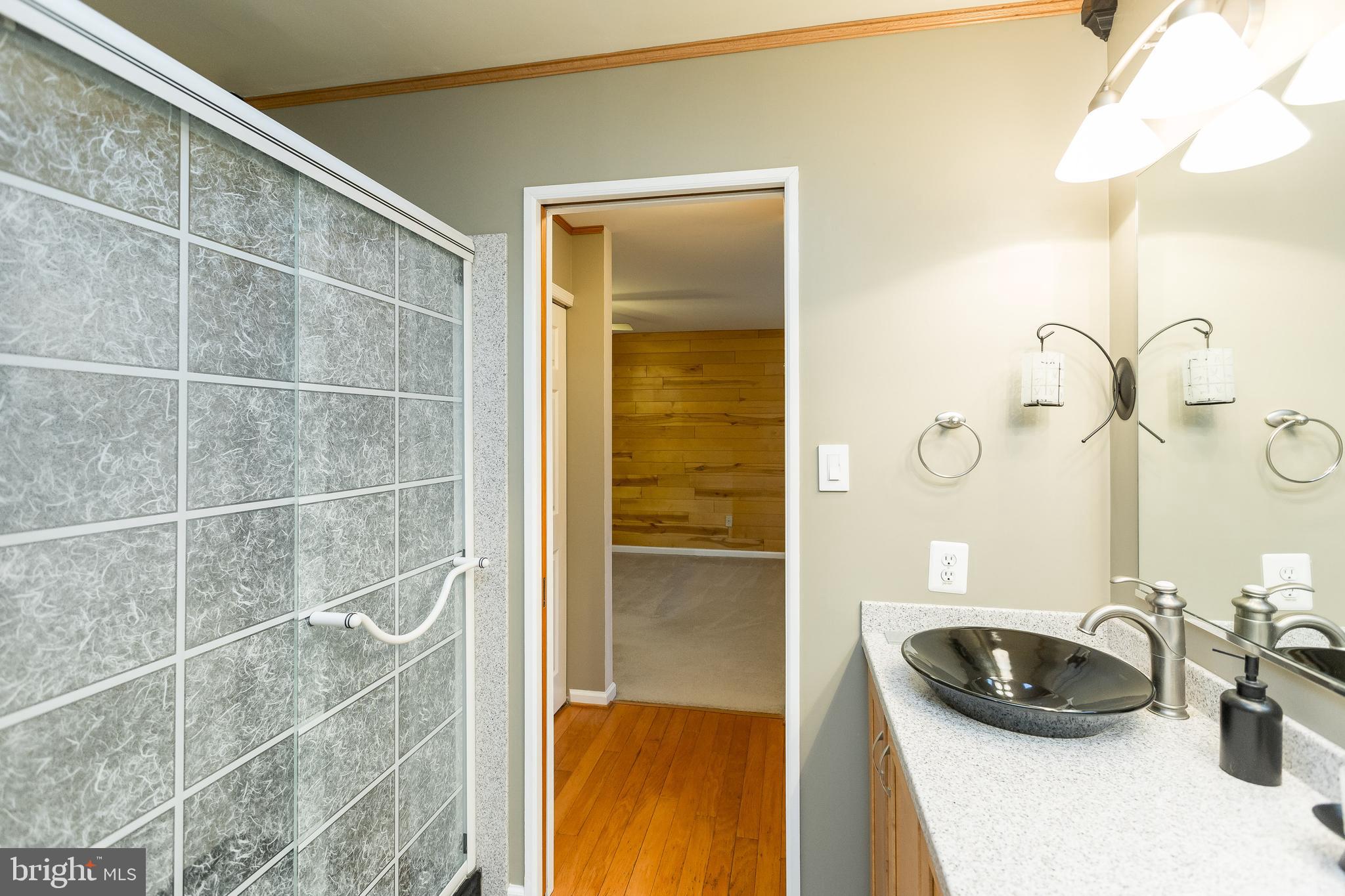 5806 Canvasback Road Burke, VA 22015 - Photo 15 of 43 Long shower and heated floors