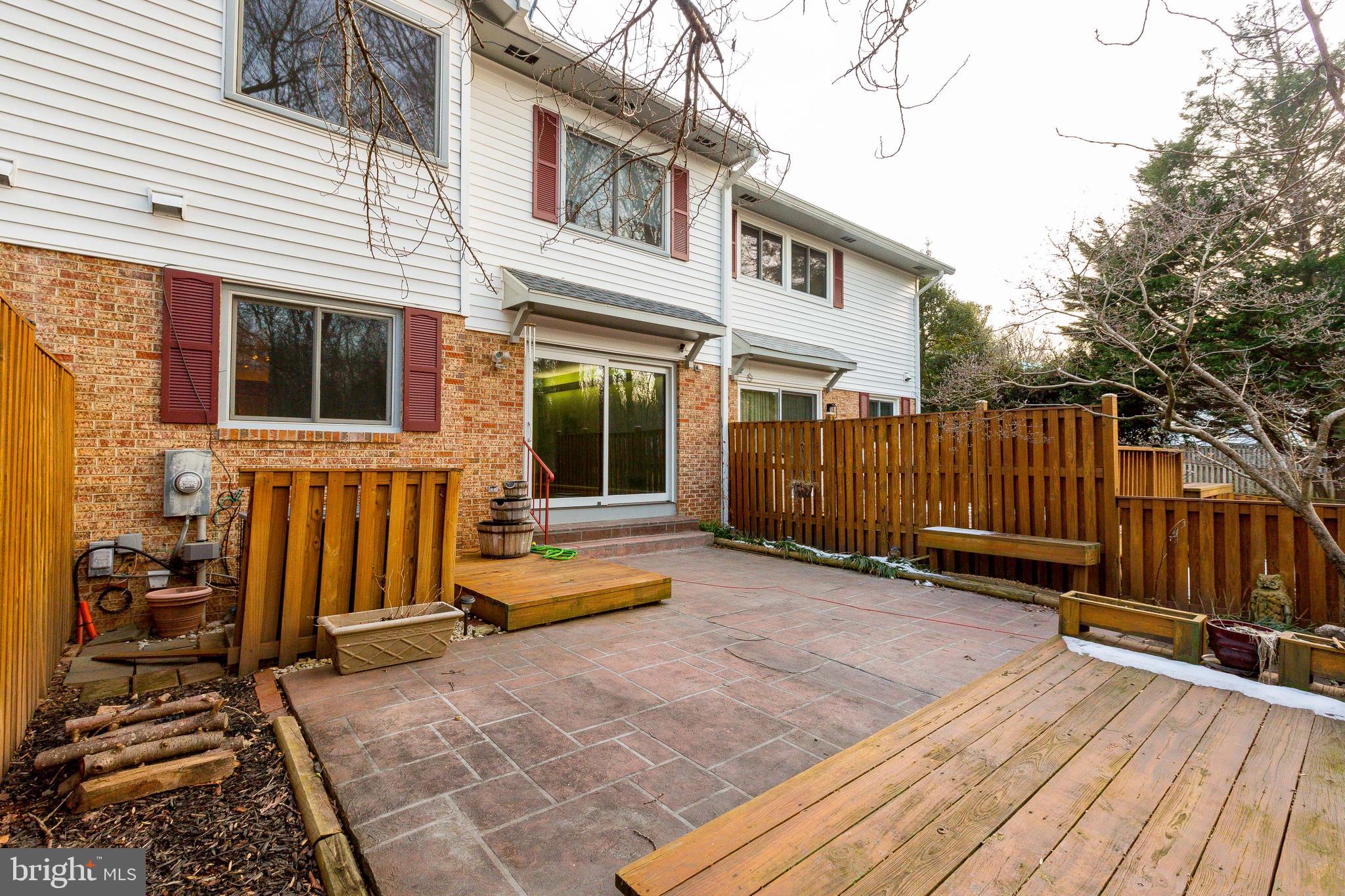 5806 Canvasback Road Burke, VA 22015 - Photo 28 of 43 5806 Canvasback Rd Burke has an amazing rear patio