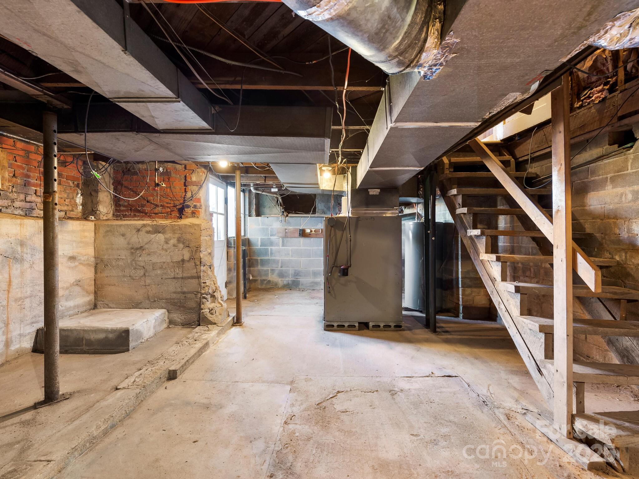 71 Lower Glady Fork Road Candler, NC 28715 - Photo 25 of 43 a view of under construction room and staircase
