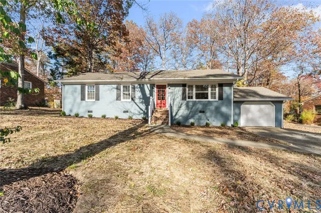 a view of a house with a patio