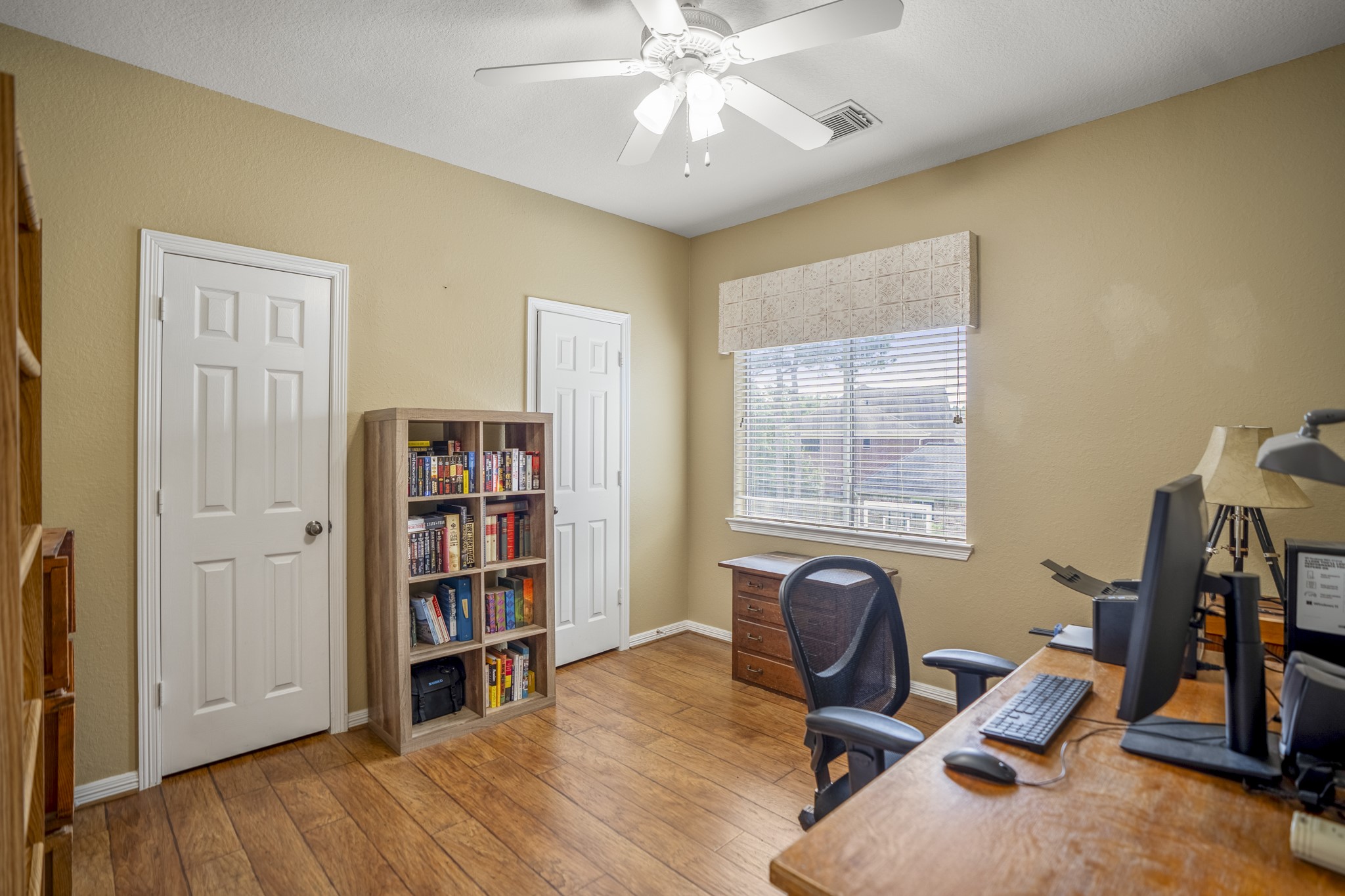 1438 Hatchmere Place Spring, TX 77379 - Photo 29 of 50 Bedroom number three offers plenty of space, with nice size closet and large windows and solid flooring, this home has no carpet.