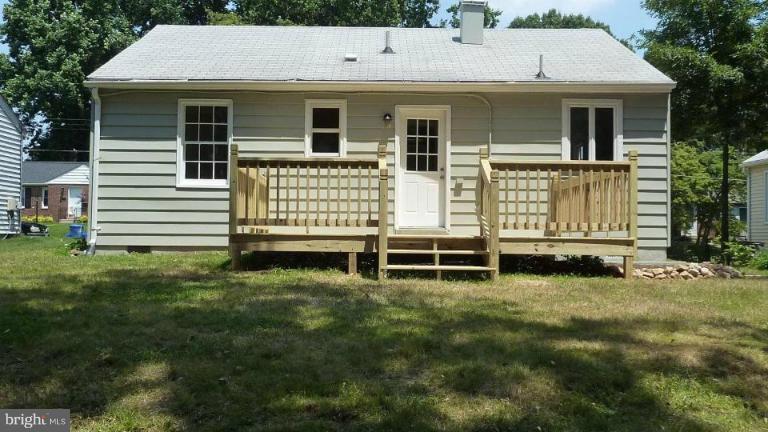 3408 Murdock Road Kensington, MD 20895 - Photo 11 of 12 Rear view of the house.