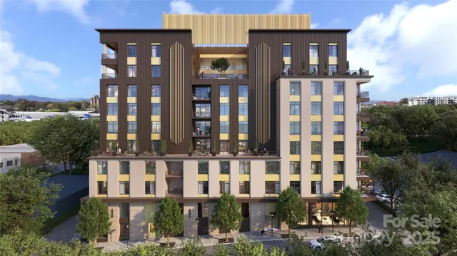 front view of a building with a street