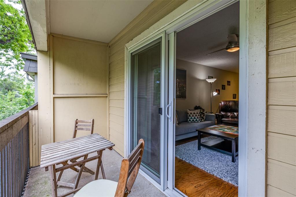 4845 Cedar Springs Road, Unit 368 Dallas, TX 75219 - Photo 1 of 38 a view of a balcony and chair