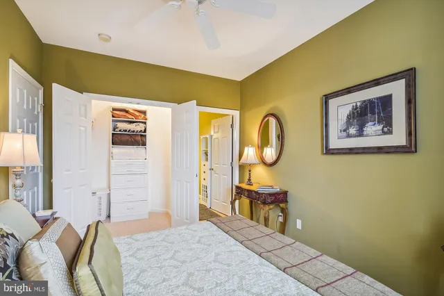 a bathroom with a mirror and a sink