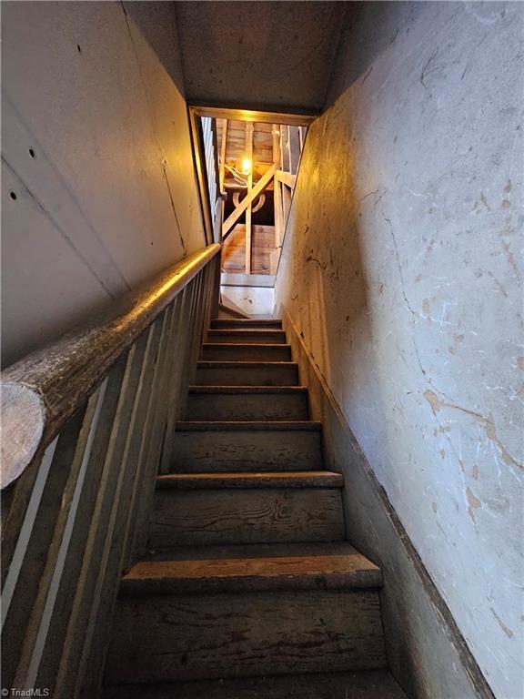 803 South Main Street Reidsville, NC 27320 - Photo 38 of 44 Attic Stairs