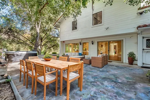 a outdoor space with patio the couch and chairs