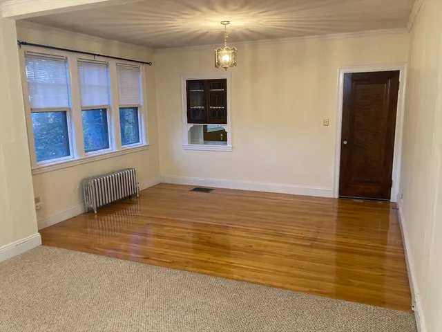 en empty room with window