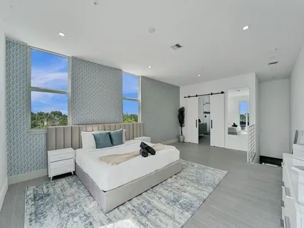 a outdoor living room with furniture