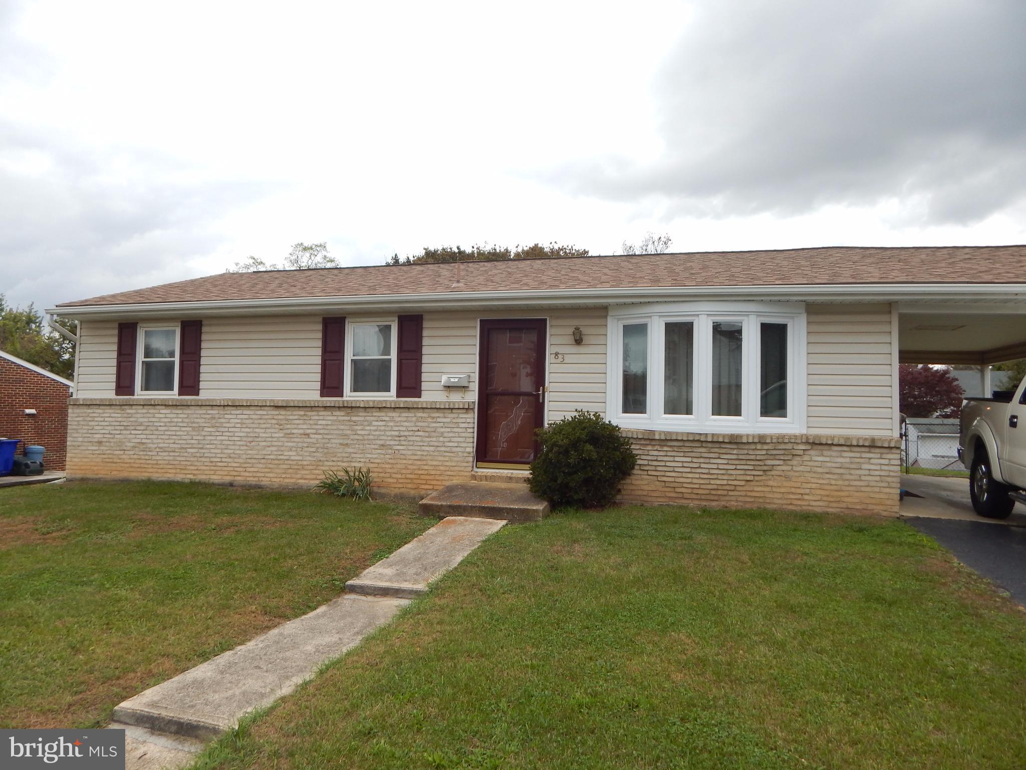 83 Wakefield Road Hagerstown, MD 21740 - Photo 1 of 22 a view of an house with backyard and porch