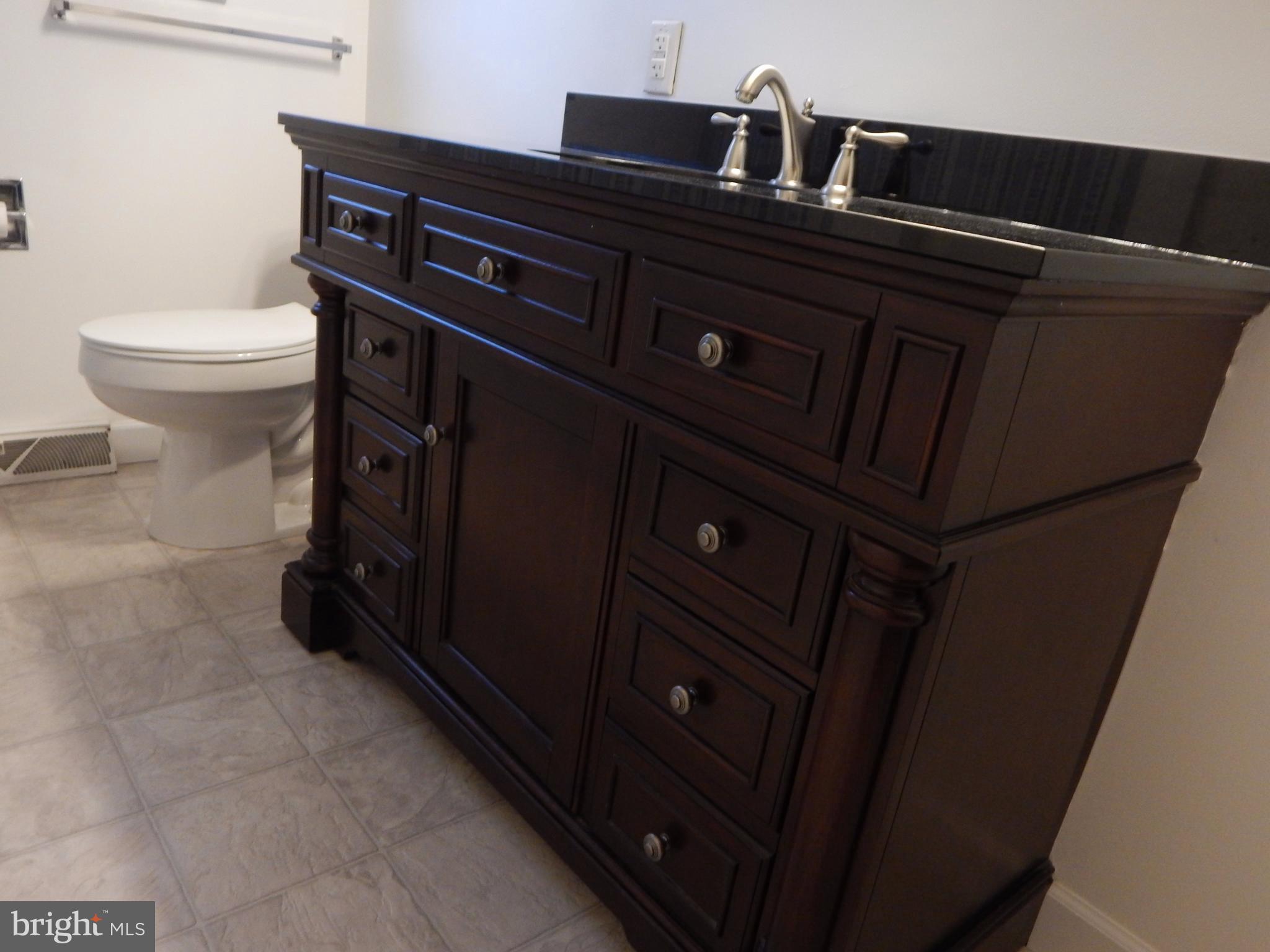 83 Wakefield Road Hagerstown, MD 21740 - Photo 9 of 22 a bathroom with a sink a toilet and a vanity