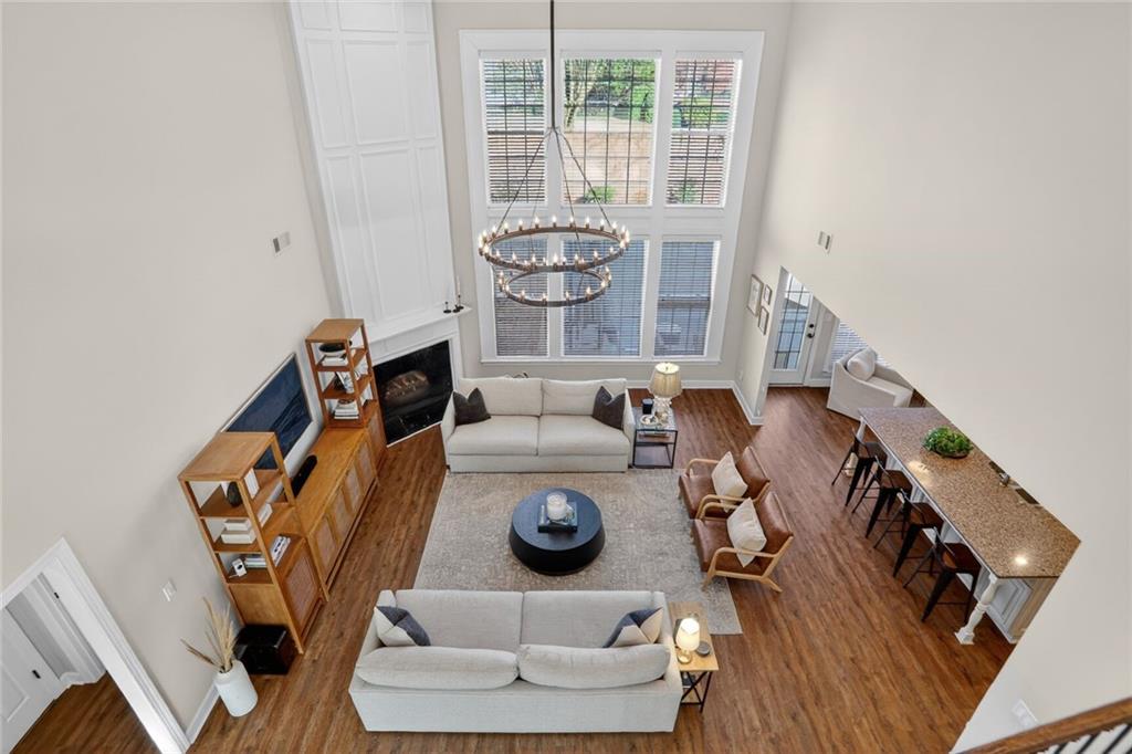 2355 Rosebrook Crossing Southeast Atlanta, GA 30339 - Photo 16 of 25 a living room with furniture and a large window
