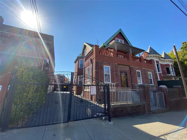 a view of a house with a porch