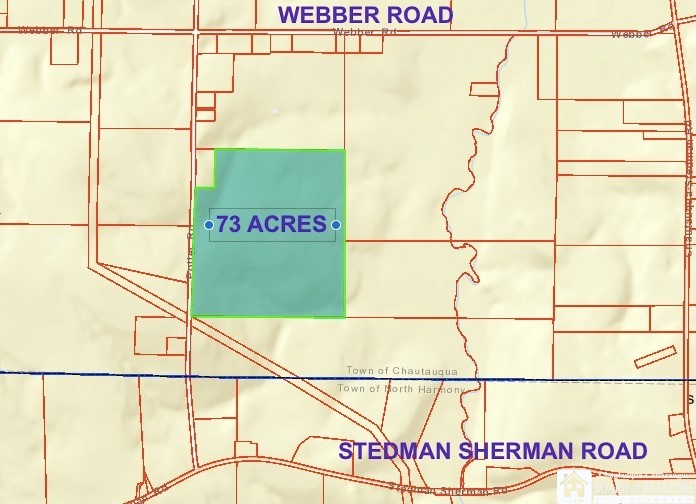 0 Potter Road Sherman, NY 14781 - Photo 1 of 1 BETWEEN WEBBER ROAD AND STEDMAN SHERMAN ROAD - 73