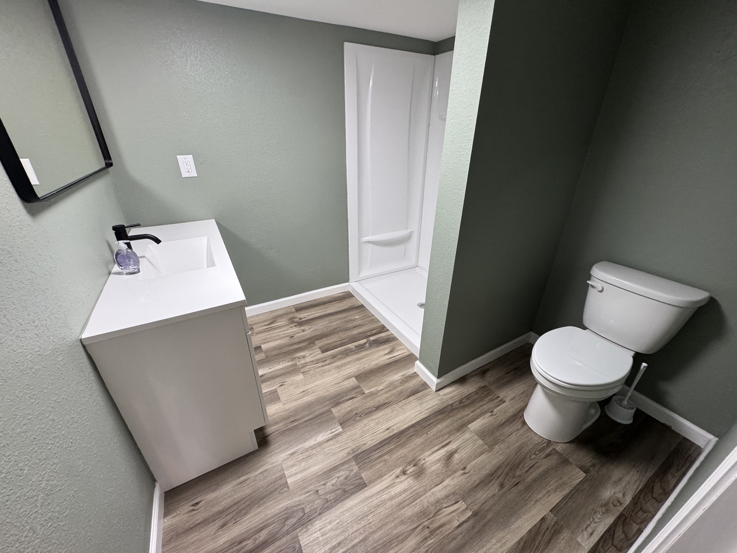 1981 Watercress Lane Flora, IL 62839 - Photo 16 of 76 a bathroom with a toilet and a mirror