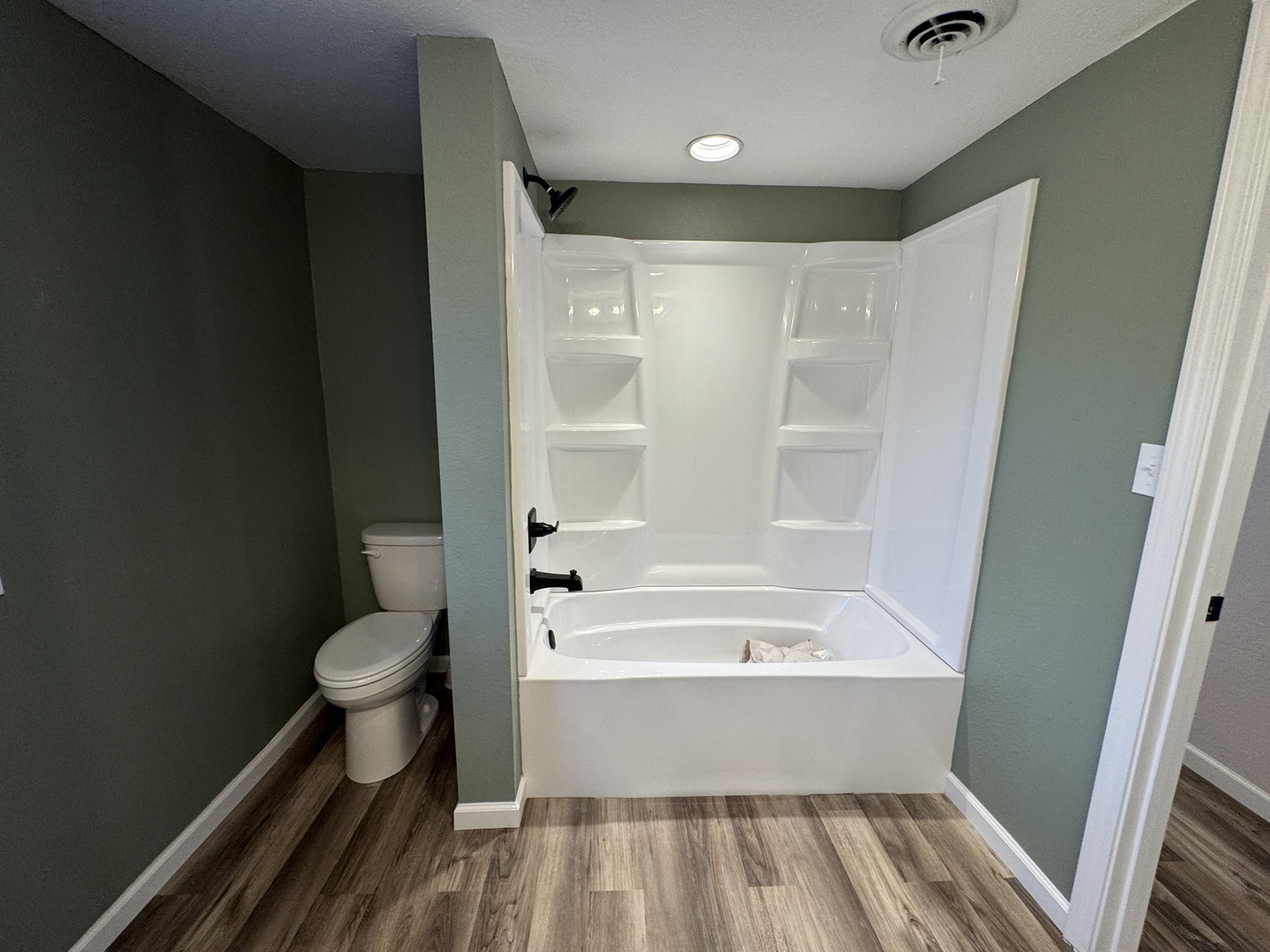 1981 Watercress Lane Flora, IL 62839 - Photo 23 of 76 a bathroom with a toilet and a bathtub