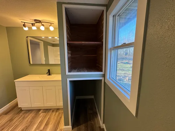 a view of an entryway door