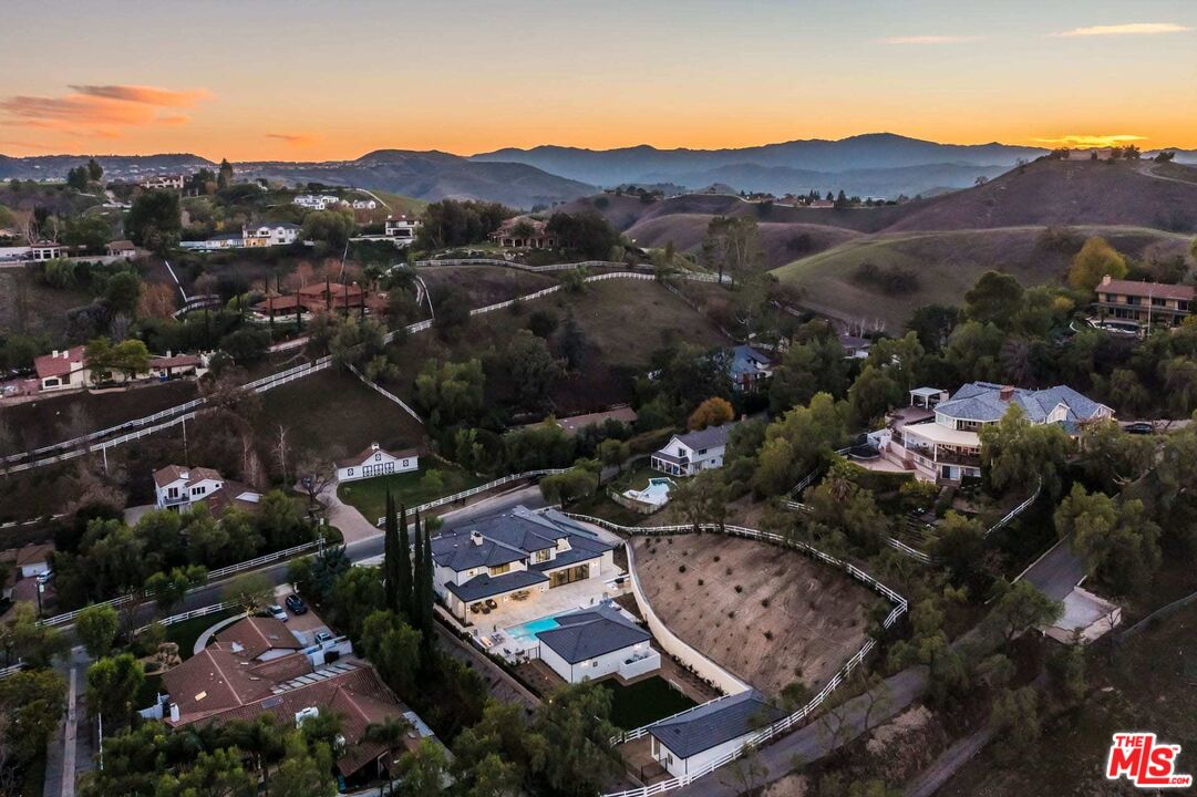 24961 Kit Carson Road Hidden Hills, CA 91302 - Photo 53 of 53 an aerial view of multiple house