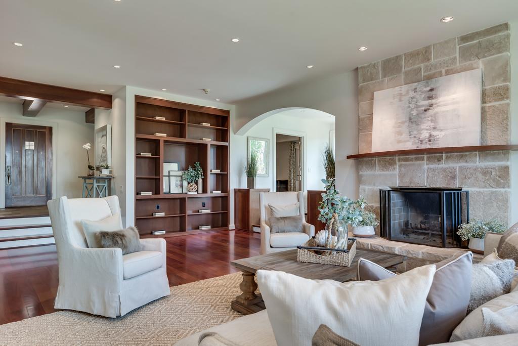 1710 Lawrence Road Franklin, TN 37069 - Photo 8 of 30 a living room with furniture and a fireplace