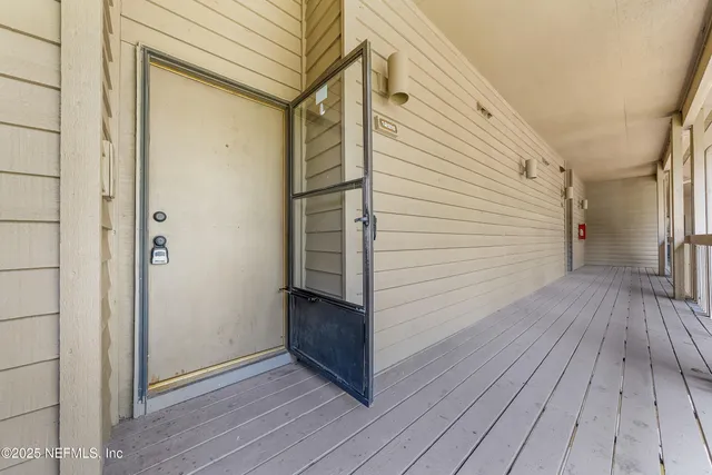 a view of wooden floor in a house