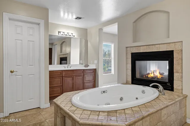 a view of a street with a building and a street view