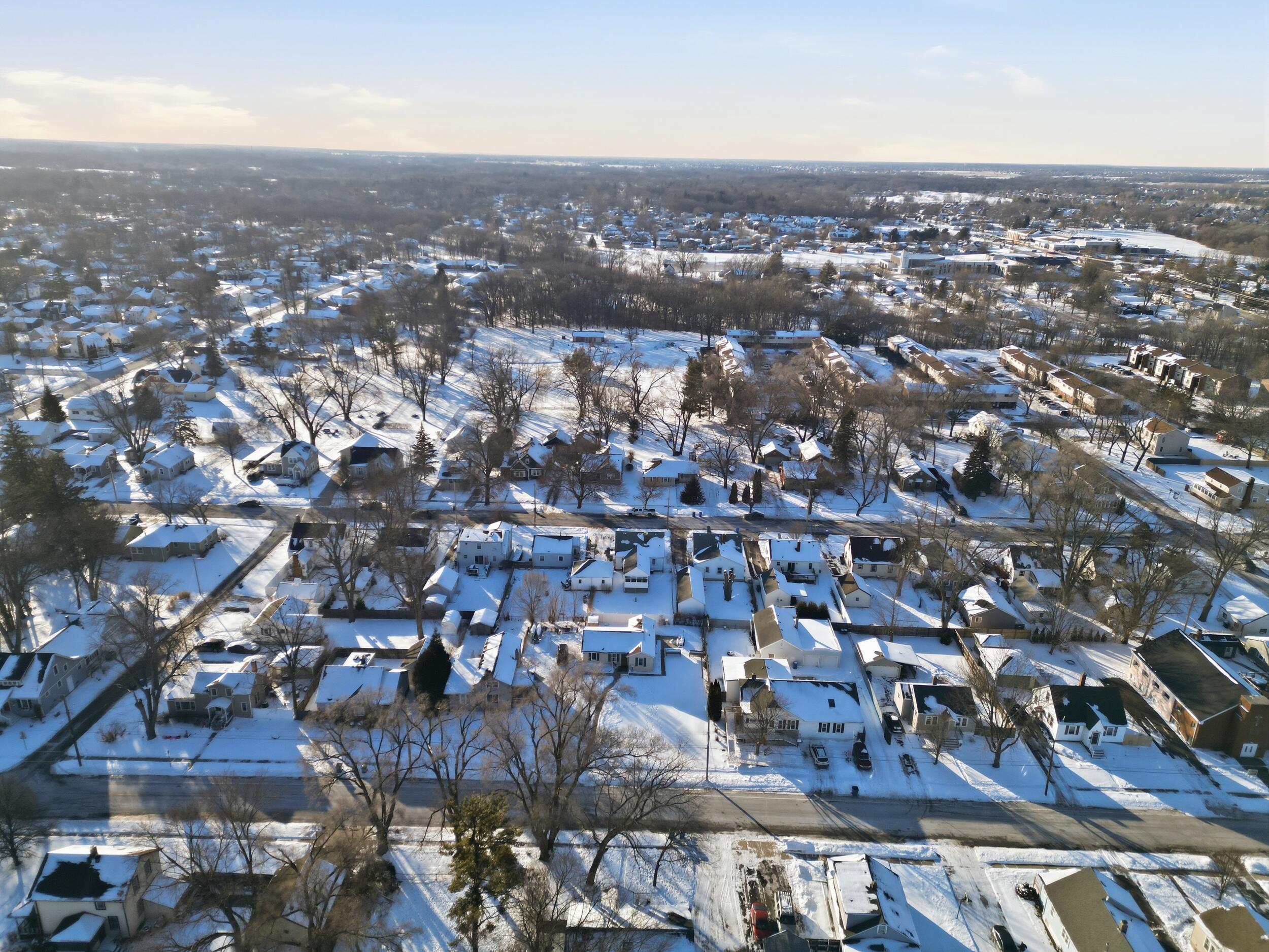 624 North West Street Crown Point, IN 46307 - Photo 32 of 32 an aerial view of multiple house