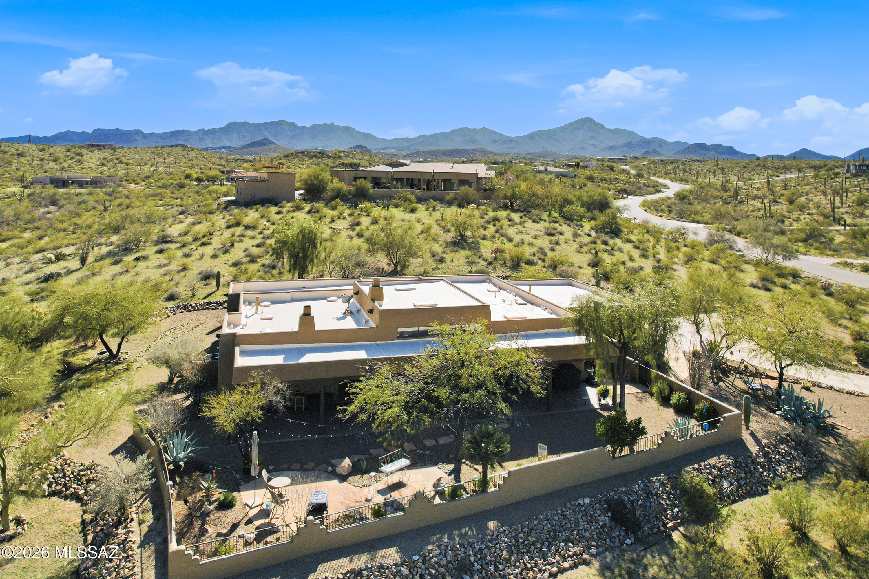 6060 North Abington Road Tucson, AZ 85743 - Photo 46 of 47 Privacy on over 3 acres