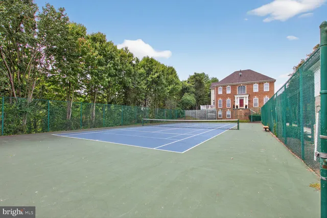 a view of car parked in front of building