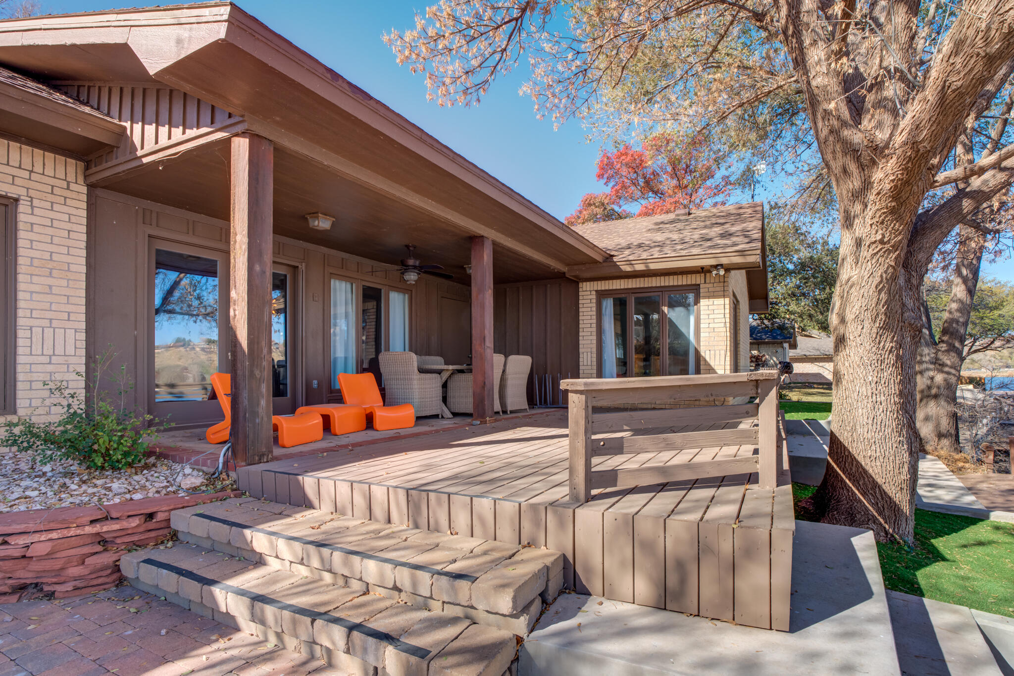 16 South Lake Shore Drive Ransom Canyon, TX 79366 - Photo 56 of 64 a view of outdoor space yard deck patio and swimming pool