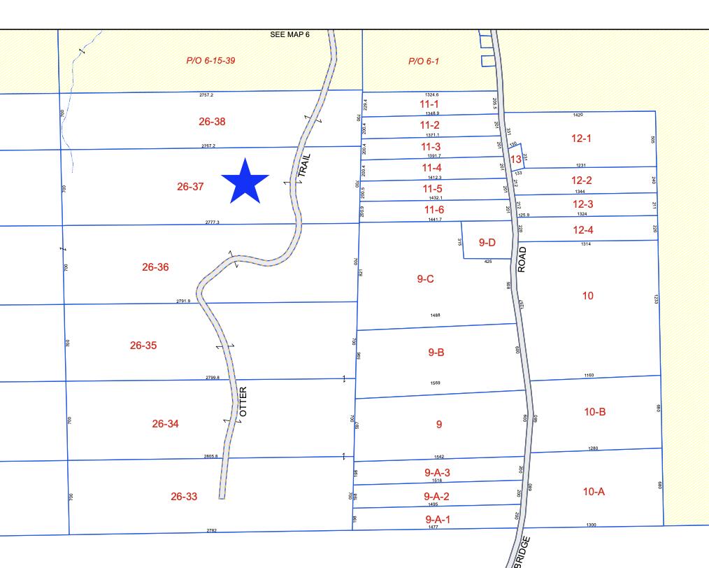 Lot 26-37 Otter Trail Greenbush, ME 04418 - Photo 4 of 13 Otter Trail Tax Map Lot 26-37