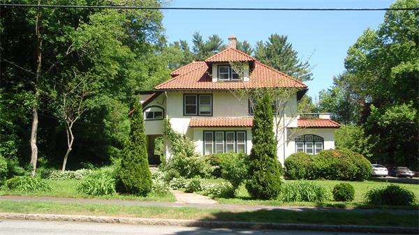 110 Adin Street Hopedale, MA 01747 - Photo 1 of 7 a front view of a house with a yard