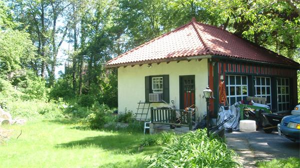 110 Adin Street Hopedale, MA 01747 - Photo 6 of 7 a view of a chair and table in backyard of the house