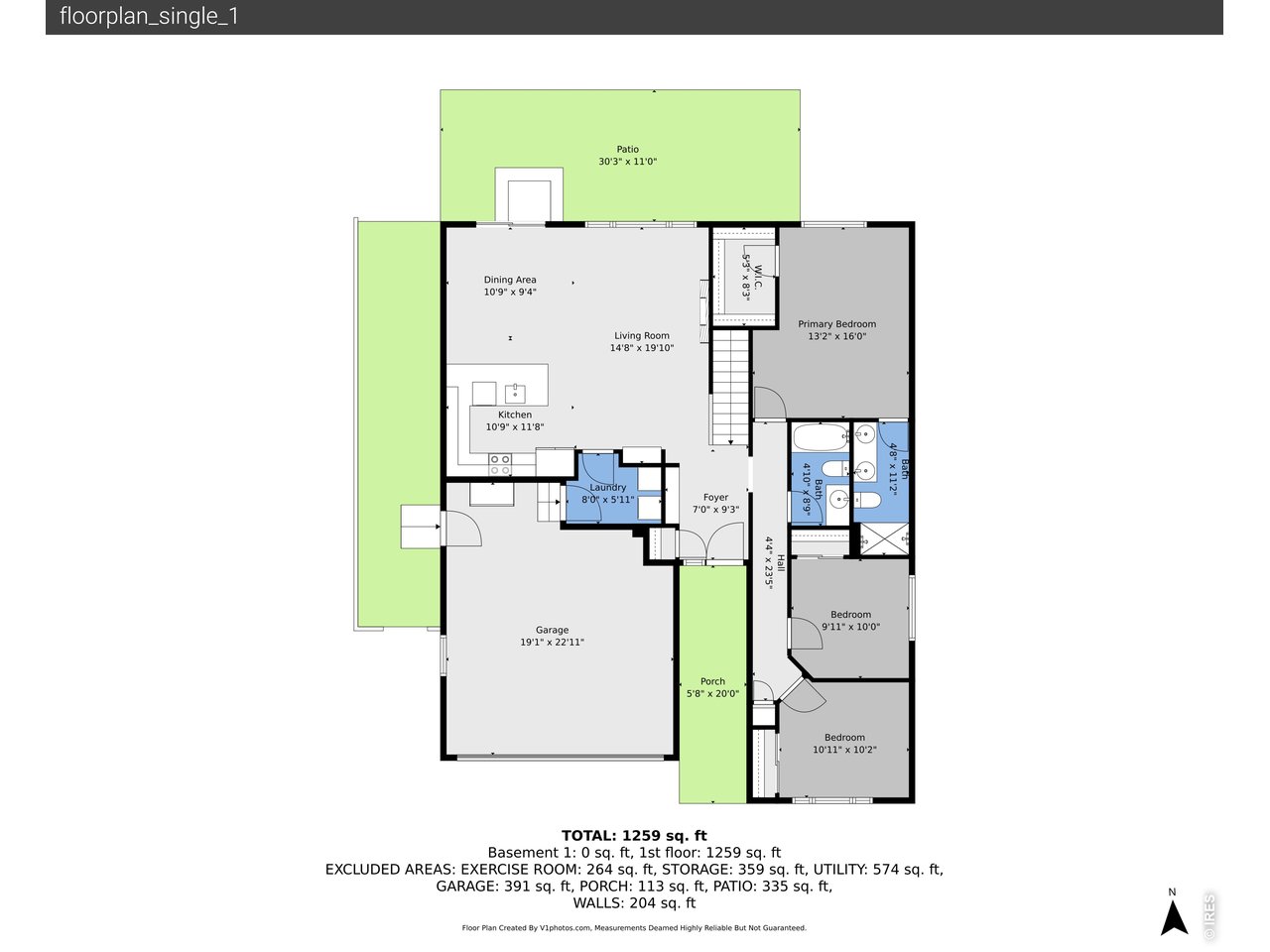 432 Halcyon Way Windsor, CO 80550 - Photo 39 of 40 Main Floor Plan