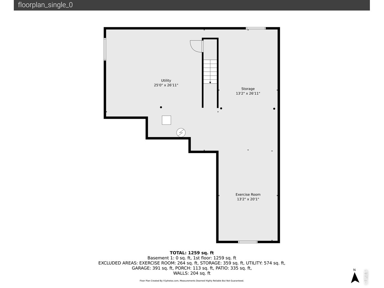 432 Halcyon Way Windsor, CO 80550 - Photo 40 of 40 Basement Floor Plan