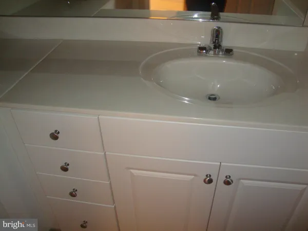 a close view of a sink
