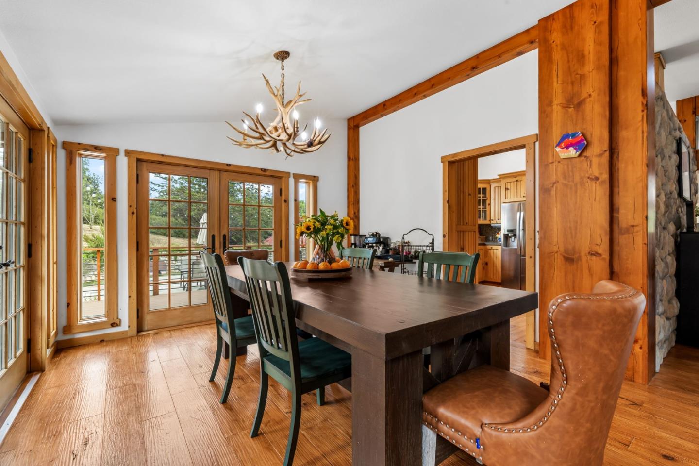 8697 Dyer Road Salinas, CA 93907 - Photo 21 of 94 a view of a dining room with furniture window and wooden floor
