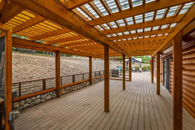 a view of an ocean and beach