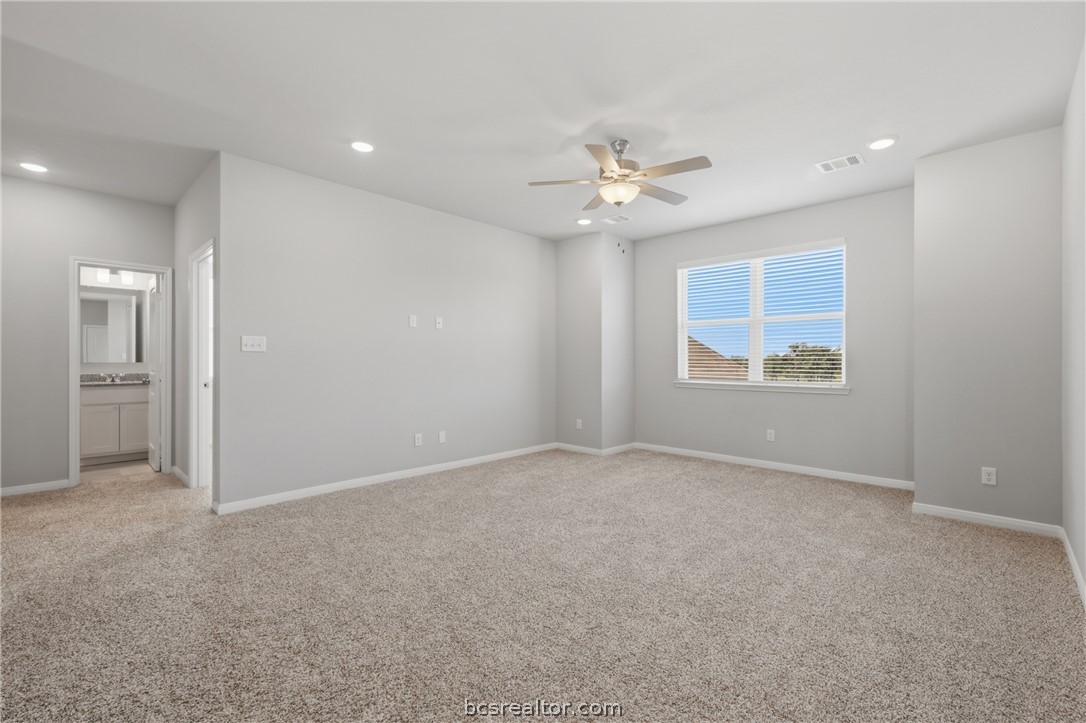 1922 Viva Road Bryan, TX 77807 - Photo 32 of 45 Upstairs bonus room/loft with flex space to be used as second living space, game room, media room, or play room!